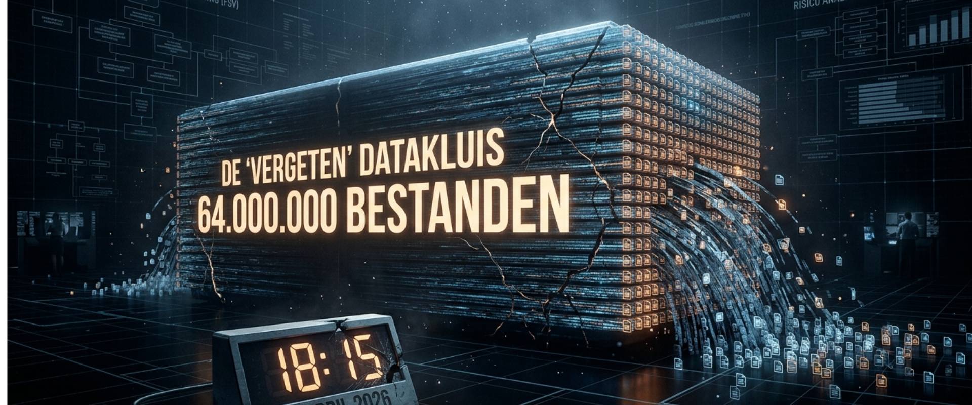 vergeten datakluis belastingdienst 64.000.000 databestanden toeslagen affaire